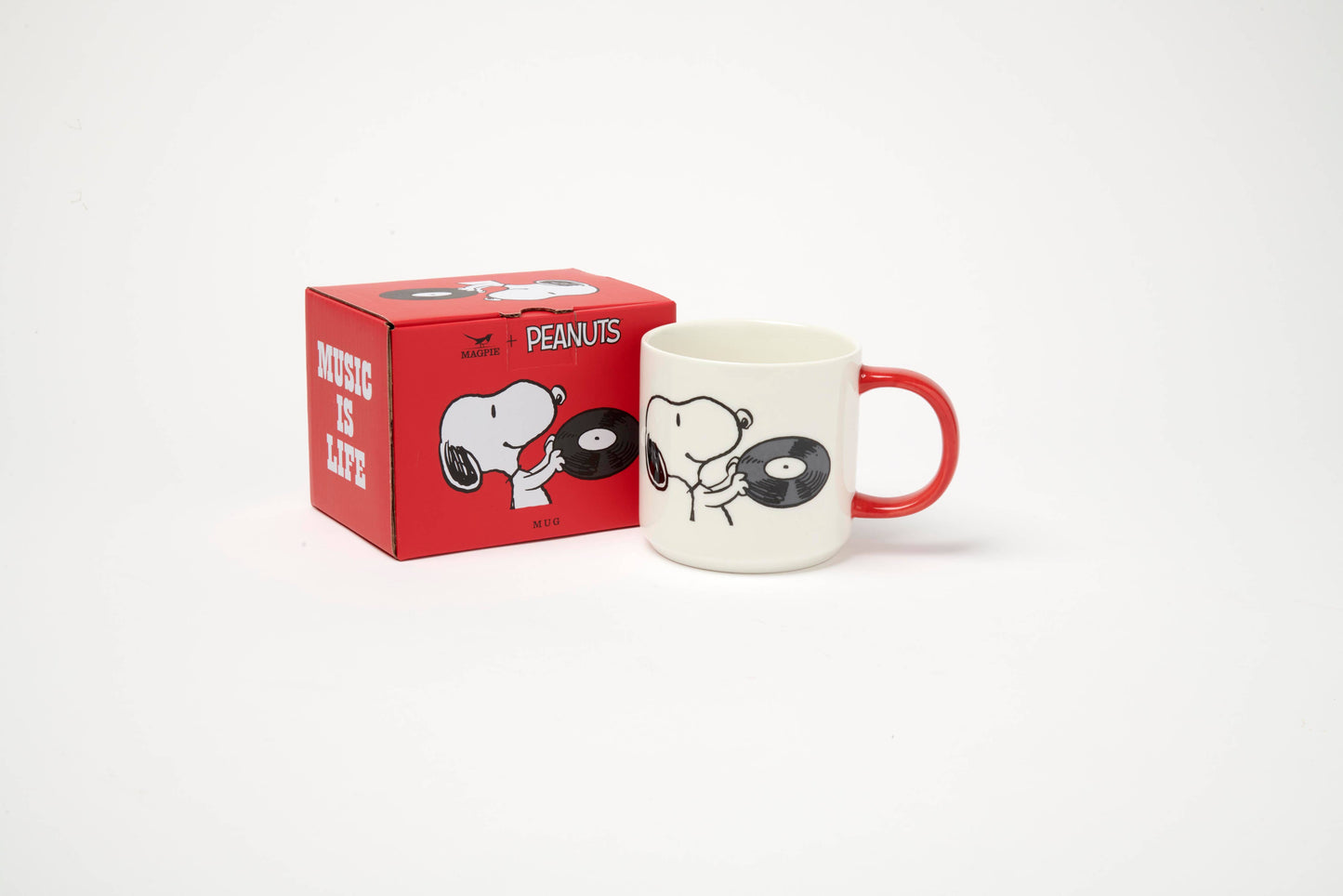 PEANUTS MUG MUSIC IS LIFE - VINYL