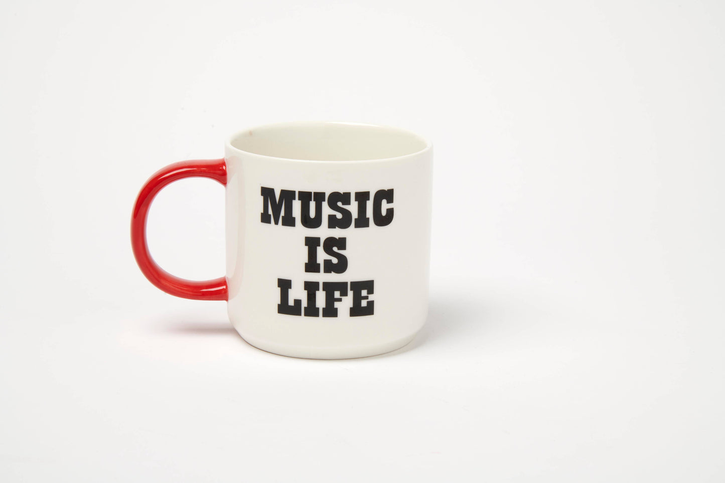 PEANUTS MUG MUSIC IS LIFE - VINYL