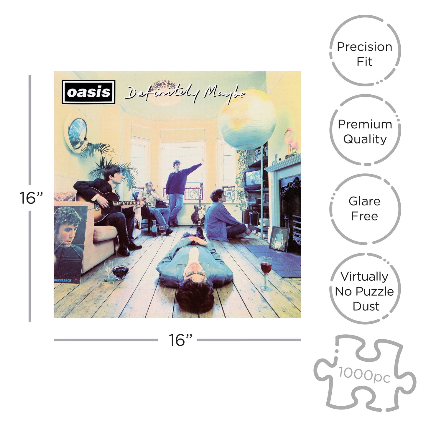 OASIS DEFINITELY MAYBE 1000 PIECE PUZZLE