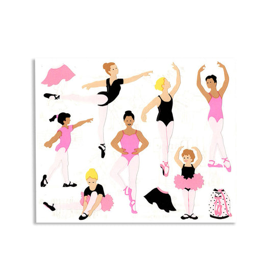 BALLET STICKER SHEET