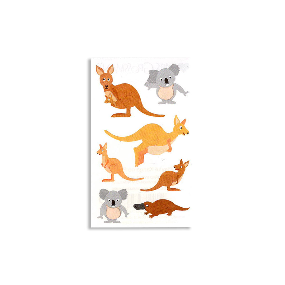 KANGAROO STICKER SHEET