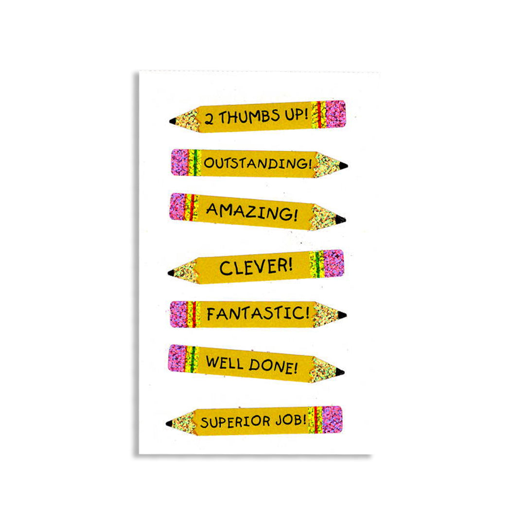 PENCILS STICKER SHEET