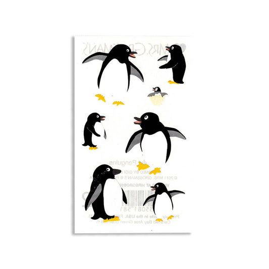 PENGUINS STICKER SHEET