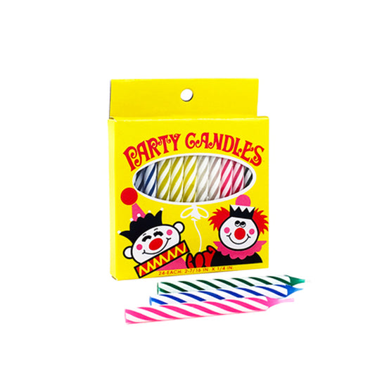 TWISTY BIRTHDAY CANDLES