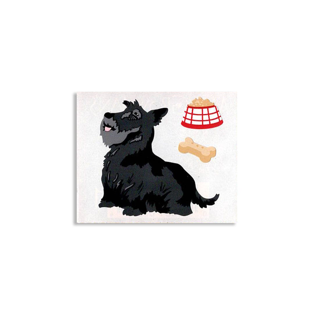 SCOTTISH TERRIERS STICKER SHEET